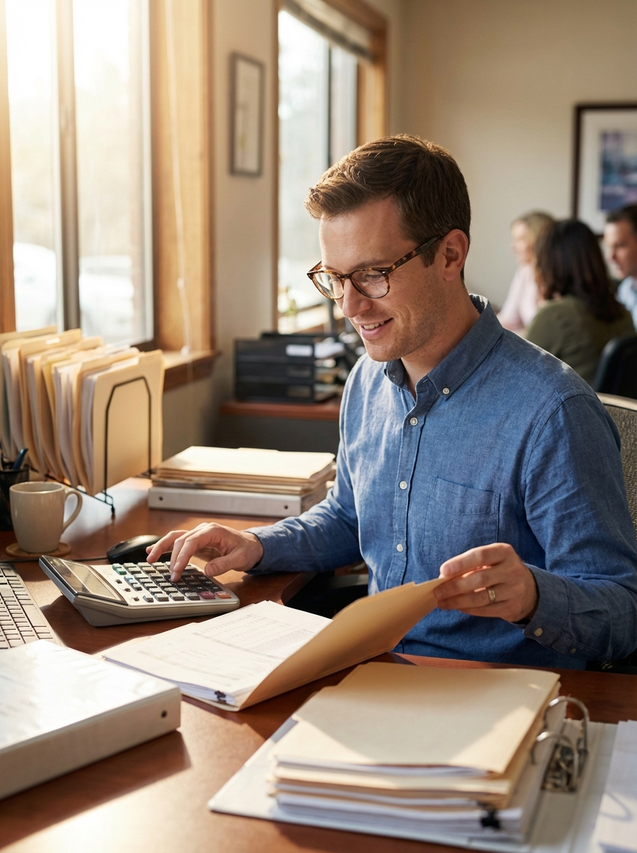 Daniel Boese, Administration und Buchhaltung